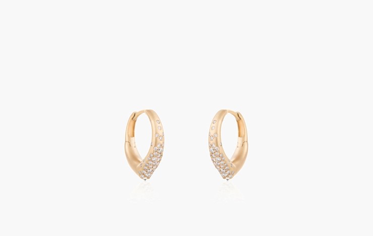 THE ARCH POWER BIG HOOP EARRINGS